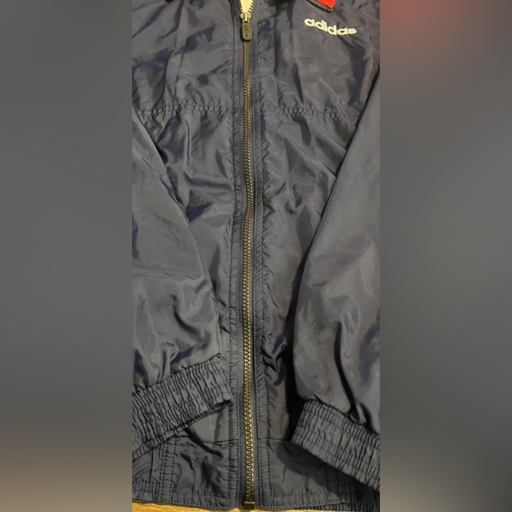 Vintage Adidas Windbreaker Jacket Size Large - Picture 4 of 9
